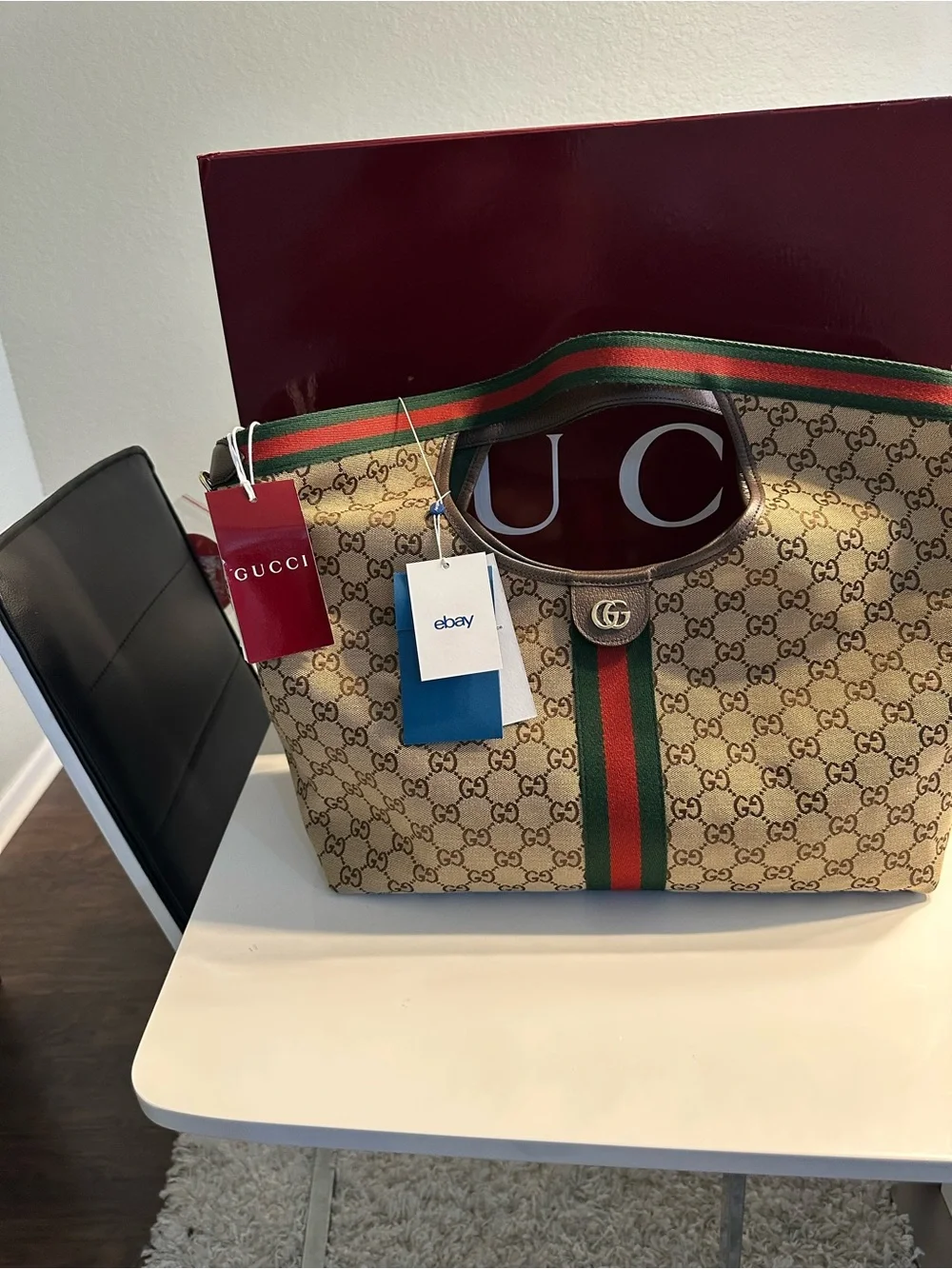 Gucci Giglio large tote bag
